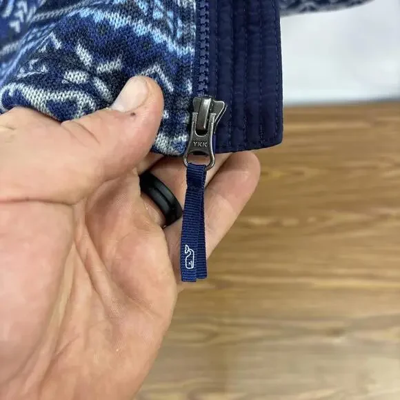 Kid’s Vineyard Vines Fair Isle Jacket Size XL 18 - Picture 8 of 12